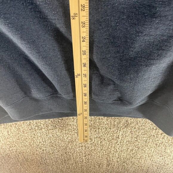 Vintage Wilson Sweatshirt Mens 2XL XXL Blue Pullover Crew Neck Cotton Casual - Picture 9 of 12